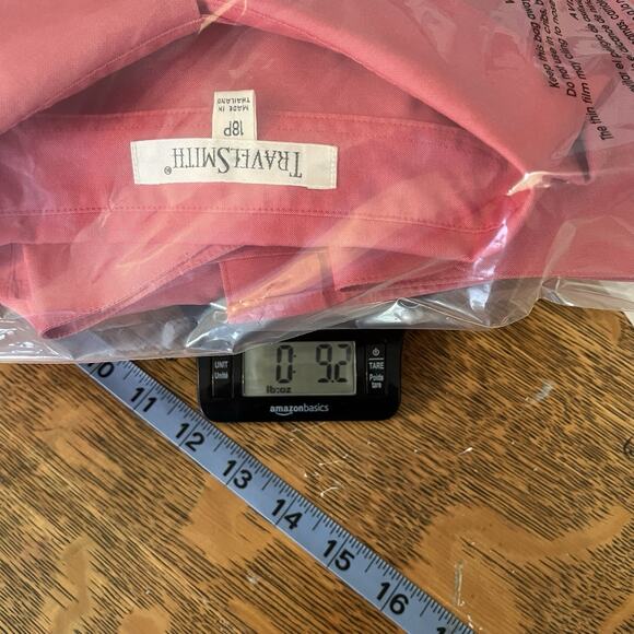 TravelSmith Women's Long Sleeve Pink Button-up Shirt 18 P Classic Preppy Capsule - Picture 10 of 11